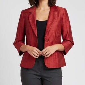 Precis  Crinkle Linen Blazer